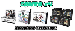 MTG x Final Fantasy Combo#4 (Play+Colector+Bundle+Commander Set of 4)